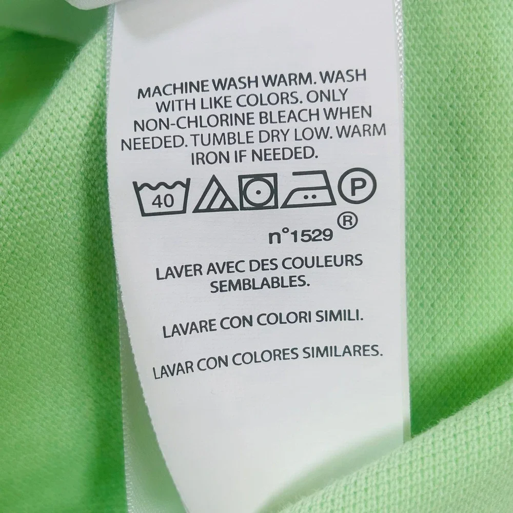 Polo Ralph Lauren Custom Slim Fit Polo Shirt Men L Lime Green Golf Preppy Sporty